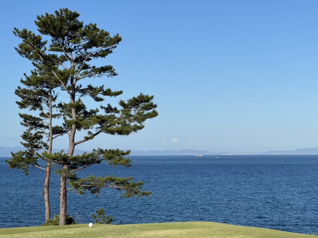 오사카GC 14번홀